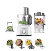 محضر طعام كينوود، 1000 وات، 2 لتر، 32 وظيفة، أبيض، FDP-65.400WH
