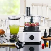 محضر طعام براون، 750 وات، أبيض، (بضمان راية)، FP0132WH