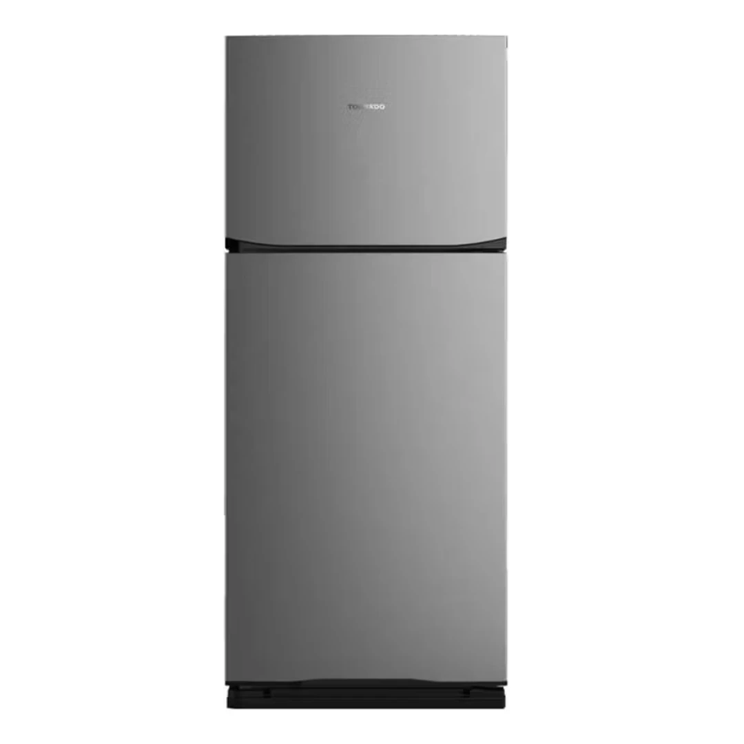 ثلاجه تورنيدو 16قدم 450لتر سلفر RF580TSL