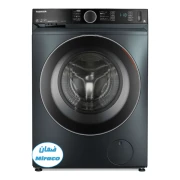غساله توشيبا اوتوماتيك 10.5كيلو 1400لفه مورندي جراي انفرتر واي فاي TWBK115GF4EGMK