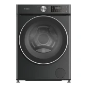 غساله فريش اوتوماتيك 9كيلو 1400لفه اسود بخار انفرتر دفع مباشر ديجيتال كود16434 W9DD1455G1BL