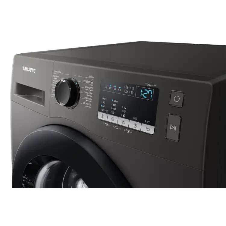 غساله سامسونج 7ك سلفر انفرتر بالبخار WW70T4020CX1AS