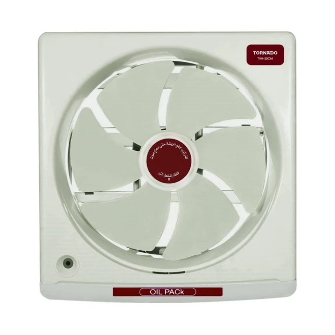 شفاط تورنيدو حائط 25سم كريمى معدن TVH25CM