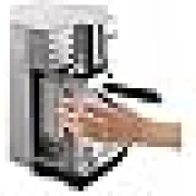 ماكينة تحضير قهوة الاسبريسو والكابتشينو بمضخة من ديلونجي، لون فضي، موديل ‎‎EC850.M