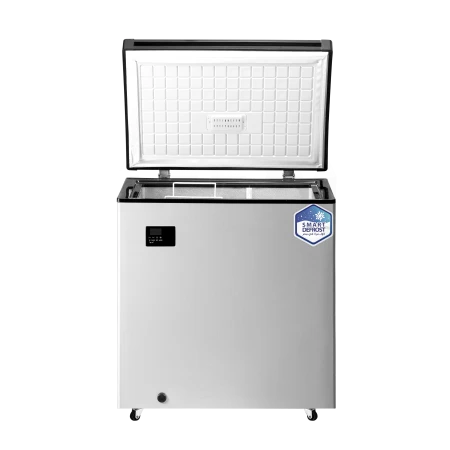 فريزر افقي يونيون إير، 282 لتر، UC400VVA02DS - فضي