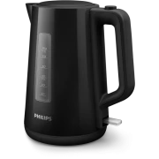 كاتيل كهربائي فيليبس Series 3000، سعة 1.7 لتر، 2200 وات، اسود - HD9318/20
