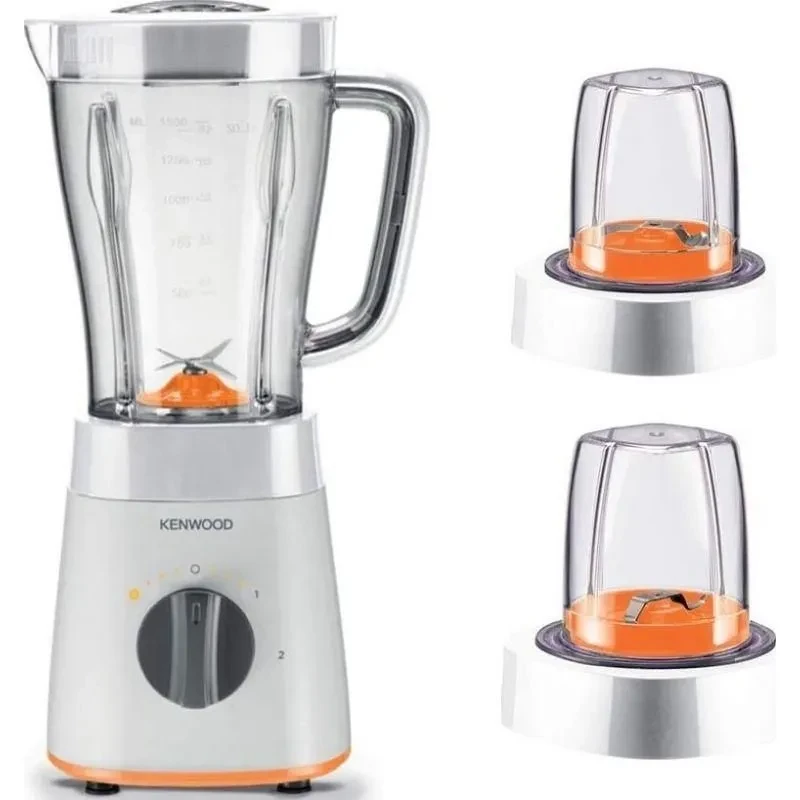 خلاط كهربائي كينوود، 1.5 لتر، 500 وات، ابيض - BLP15.360WH