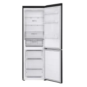 ثلاجه ال جي 341 لتر كومبي اسود انفرتر بولندي GW-B489FS6W