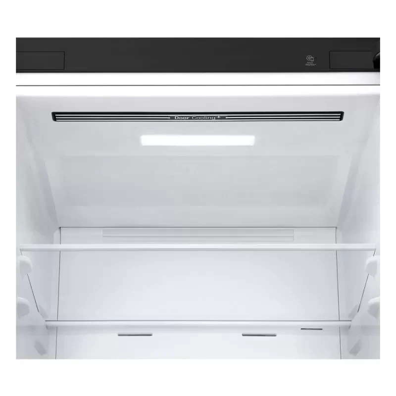 ثلاجه ال جي 341 لتر كومبي اسود انفرتر بولندي GW-B489FS6W
