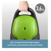 مكنسة كهربائية باناسونيك بحاوية بكيس، 1600 وات، اخضر - MC-CG371G