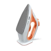 مكواة بخار براون TexStyle 1، بقوة 1900 وات، 220 مللي، برتقالي وابيض - SI1009OR