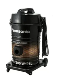 مكنسة كهربائية برميل باناسونيك Tough Style Plus بكيس، 2200 وات، اسود - MC-YL635 T747 ( ضمان دولي )
