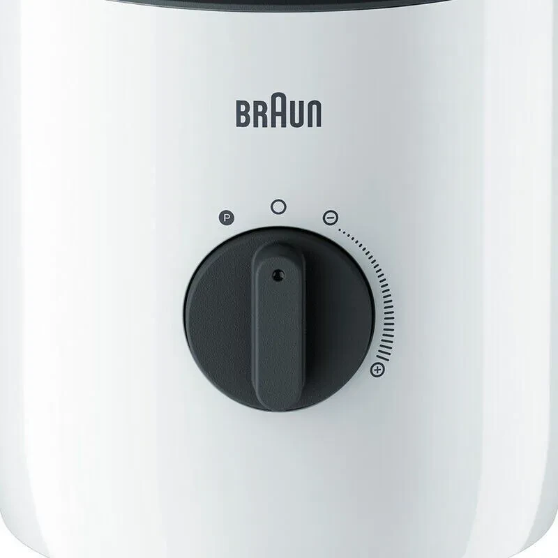 خلاط كهربائي براون، 2 لتر، 800 وات، ابيض - JB3100WH