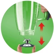 خلاط كهربائي براون TributeCollection، 2 لتر، 800 وات، ابيض واخضر - JB 3010 WH ( ضمان دولى )