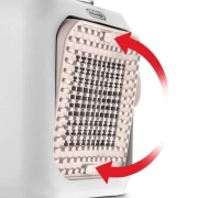 دفاية بمروحة ديلونجي Capsule Desk Ceramic، بقوة 360 وات، بينك - HFX10B03.PK