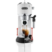 ماكينة قهوه اسبريسو يدوية ديلونجي Dedica Style، بقوة 1300 وات، 15 بار، فضى - EC685.M ( ضمان دولي )