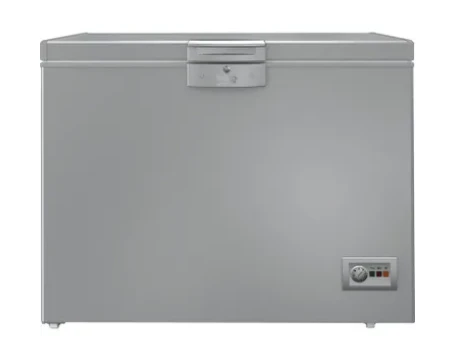 فريزر أفقي بيكو b300، مين فروست، بدون درج، 300 لتر، فضي - HSA32500SEGH
