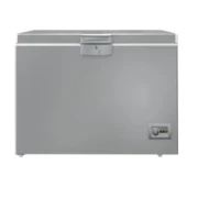 فريزر أفقي بيكو، ديفروست، 350 لتر، فضي - HSA40500S