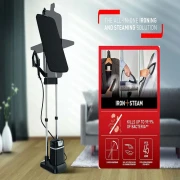 مكواة ستاند تيفال IXEO+ ALL-IN-1 SOLUTION، بقوة 2980 وات، 1 لتر، اسود - QT1510 ( ضمان دولى )