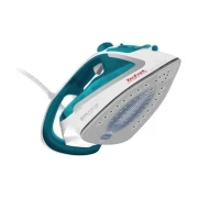 مكواة بخار تيفال Easygliss Plus، بقوة 2500 وات، فيروزي وابيض - FV5718 ( ضمان دولي )