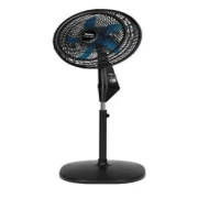 مروحة ستاند تيفال Turbo، مقاس 16 بوصة، اسود وازرق - VY5391E2