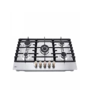 مسطح غاز ال جى بلت ان Cooktop، 5 شعلات، 90 سم، ستانلس ستيل - CG5Z3626S