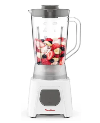 خلاط بمطحنة مولينكس، 450 وات، 1.5 لتر، ابيض - LM2B3126