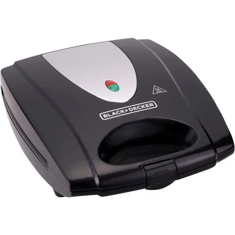 صانع السندوتشات بلاك اند ديكر ،4 شرائح ،1400 وات، أسود، TS4080