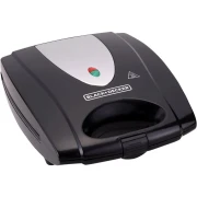 صانع السندوتشات بلاك اند ديكر ،4 شرائح ،1400 وات، أسود، TS4080