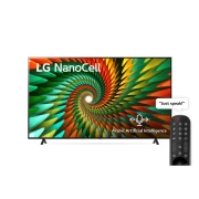 شاشة تلفزيون سمارت ال جي 55 بوصه NanoCell 4K LED، بدقة UHD، بريسيفر داخلي - 55NANO776RA