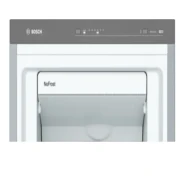 فريزر رأسي بوش Series 4، نوفروست، 4 درج، 3 رفوف، 242 لتر، ستانلس ستيل - GSN36VL30U