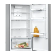 ثلاجة بوش ديجيتال، نو فروست، 365 لتر، 2 باب، ستانلس ستيل - KDN43VL2E8