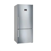 ثلاجة نوفروست بوش Series 6 ديجيتال، 526 لتر، ستانلس ستيل - KGN76CI3E8