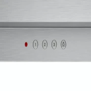 شفاط ديكوري بلت ان بمدخنة بوش Serie 4، مقاس 60 سم، ستانلس ستيل - DWG66CD50Z