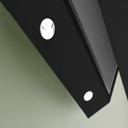 شفاط ديكوري بلت ان بمدخنة بوش Series 4، مقاس 90 سم، اسود - DWK96PJ60T