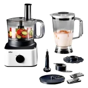 محضر طعام براون، 750 وات، أبيض، FP0132WH