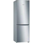 ثلاجة بوش Series 2 نوفروست، 302 لتر، فضي - KGN36NL30U