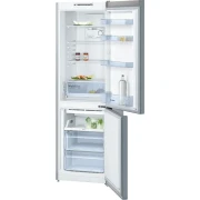 ثلاجة بوش Series 2 نوفروست، 302 لتر، فضي - KGN36NL30U