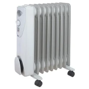 دفاية زيت جاك، 9 ريشة، 1500 وات، NGH-329 - ابيض