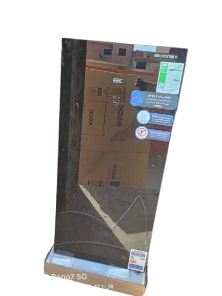 فريزر يونيون اير 5 درج نوفرست ديجيتال تحكم لمس اسود زوجاج