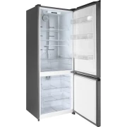 ثلاجة كومبي نوفروست يونيون اير، 545 لتر، 2 باب، فريزر 3 درج شاشة ديجيتال تاتش، بلوتوث، باب استالس، مقبض داخلي، بدون حنفية، - استالس