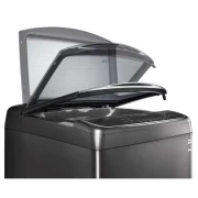 غساله ال جى فوق اوتوماتيك 18.5كيلو رمادي  انفرتر هيدروليك تايلاندى T185V1NDHT2